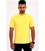 Camiseta Pau a Pique Básica Amarelo AMARELO - P