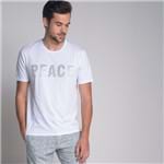 Camiseta Peace Branca - P