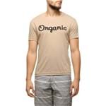 Camiseta Pipe Organic Bege GG