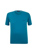 Camiseta Plus Size Basic Azul Petróleo 8