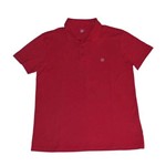 Camiseta Polo Logo Element Vermelho