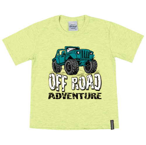 Camiseta Primeiros Passos Abrange Off Road Verde 01