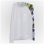 Camiseta Proteção UV Sublimada Mormaii Manga Longa / Branco / M