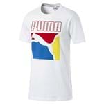Camiseta Puma Graphic Box Logo Masculina