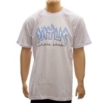 Camiseta Ratus Classic Flame - White/Blue (G)