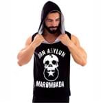 Camiseta Regata Iron Asylum com Capuz Masculina
