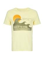 Camiseta Riders Of The Storm de Algodão Amarela Tamanho G