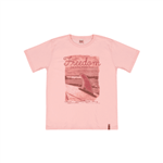 Camiseta Rosê - Juvenil Menino -Meia Malha Camiseta Rosa - Juvenil Menino - Meia Malha - Ref:33954-11-12
