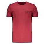 Camiseta Rusty Silk Trippe Vermelho Mescla - Rusty