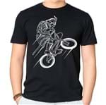 Camiseta Samurai Rider P - PRETO