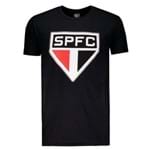 Camiseta São Paulo Preta Estampa - Spr - Spr