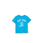 Camiseta Silk que Pasa Azul Mexico - 4