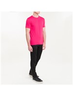 Camiseta Slim Careca Flame Calvin Klein - Rosa Escuro - P