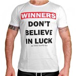 Camiseta Slim Fit Winners (branca) - Todo Santo Dia