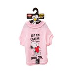 Camiseta Snoopy Charlie Zooz Pets para Cães Keep Calm - Tamanho M