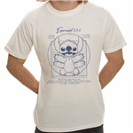 Camiseta Stitch Vitruviano - Masculina P