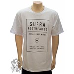 Camiseta Supra QUAD WHITE (P)