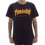 Camiseta Thrasher Flame Black (P)
