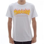 Camiseta Thrasher Flame White (P)