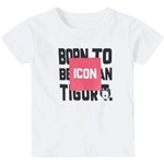 Camiseta Tigor T. Tigre Icon Bebê Menino Branco