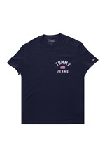 Camiseta Tommy Jeans Chest Azul Tam. P