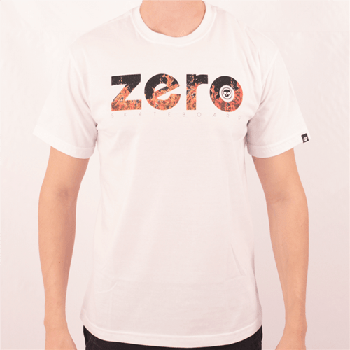 Camiseta Zero Burning Branco M