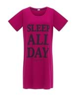 Camisola Curta Sleep All Day Plus Size Pink P
