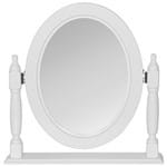 Campagne Espelho 54x54 Branco/prata