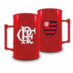 Caneca Acrílica 400ml - Flamengo Vermelha