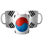 Caneca Bandeira da Coréia do Sul
