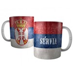 Caneca Bandeira da Sérvia