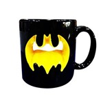 Caneca Batman Logotipo 3d em Porcelana 320 Ml