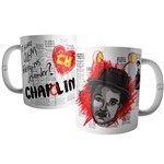 Caneca Charlie Chaplin Chapolin - Quem Poderá Nos Defender ?