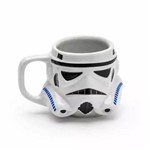 Caneca 3d Porcelana Star Wars Stormtrooper 350ml