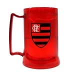 Caneca Gel Flamengo Escudo / CRF 400 ML Vermelha UN
