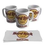 Caneca Hard Rock Cafe Barcelona Porcelana Presente