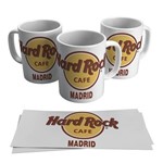 Caneca Hard Rock Cafe Madrid Madri Porcelana Presente