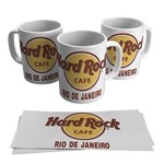 Caneca Hard Rock Cafe Rio de Janeiro RJ Porcelana Presente