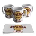 Caneca Hard Rock Cafe São Paulo SP Porcelana Presente