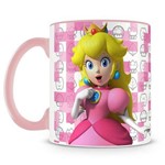 Caneca Personalizada Porcelana Super Mario (Peach)