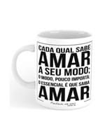 Caneca Saiba Amar