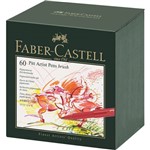 Caneta Marcador Artístico Faber Castell Pitt Gift Box 060 Cores 167150