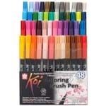 Caneta Marcador Artístico Sakura Koi Coloring Brush 048 Cores Xbr-48