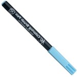 Caneta Marcador Artístico Sakura Koi Coloring Brush Azul Ceu Xbr-125
