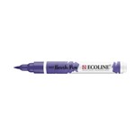 Caneta Marcador Artístico Talens Ecoline Brush Pen Ultramarine Violeta 11505070