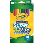 Canetinhas Laváveis Super Tips 10cores Crayola