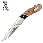 Canivete Elk Ridge Águia com Tala em Madeira Master Cutlery