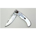 Canivete Inox Barretos Original com Clip Aço Inoxidável 420