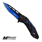 Canivete Mtech Usa Azul com Abertura Assistida Master Cutlery