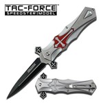 Canivete Tac-force com Abertura Assistida, Tala em Alumínio Master Cutlery